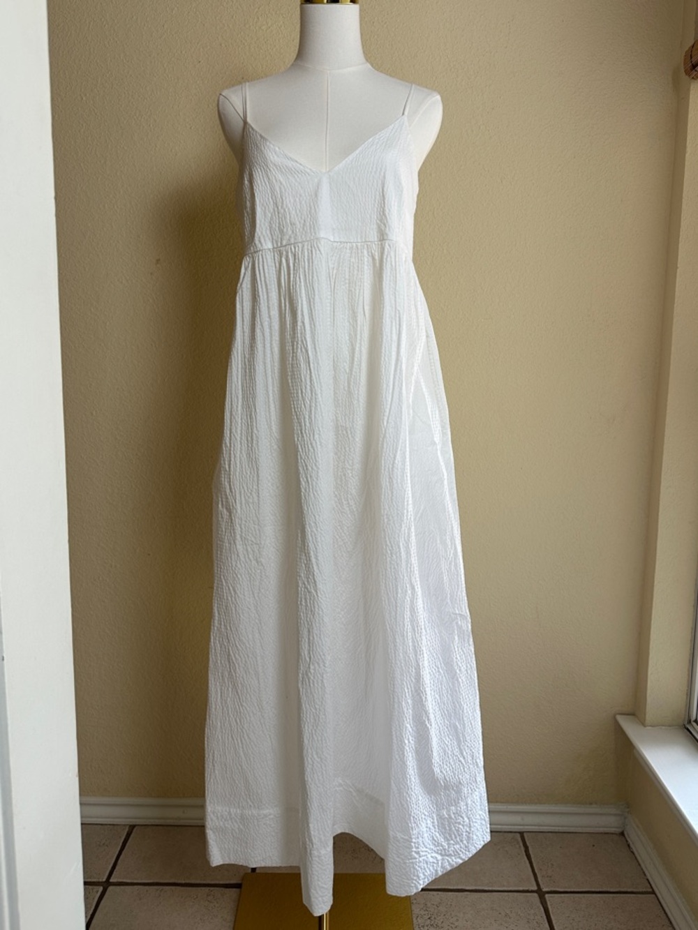 a new day White Maxi Dress with Spaghetti Straps